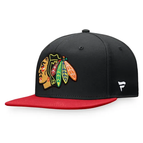 Chicago Blackhawks NHL Fanatics Core Snapback Cap Baseball Kappe Fanshop
