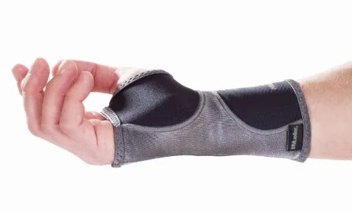Mueller Sports Medicine Handgelenkbandage Hg80 Wrist Support S - Bandagen für Handgelenk, elastisch und hautfreundlich, ideal für Sportler, die Unterstützung und Komfort benötigen.