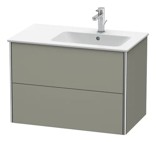 Duravit Xsquare Waschtischunterbau mit 2 Schubkästen von Duravit