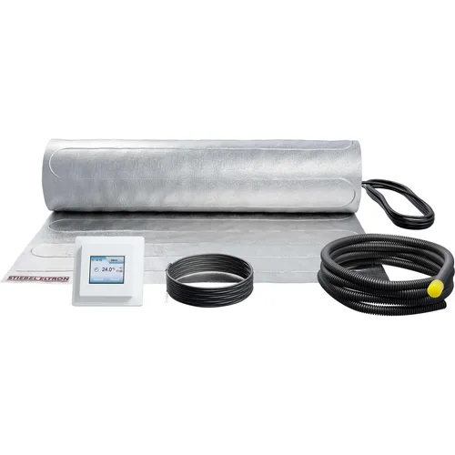STIEBEL ELTRON FTD 140 Fußbodenheizung - 140 Watt mit Thermostat - Elektro Fußbodenheizungen, perfekt für Parkett und Laminat, bietet ideale Wärmeverteilung und geringe Aufbauhöhe für Neubau und Sanierung.