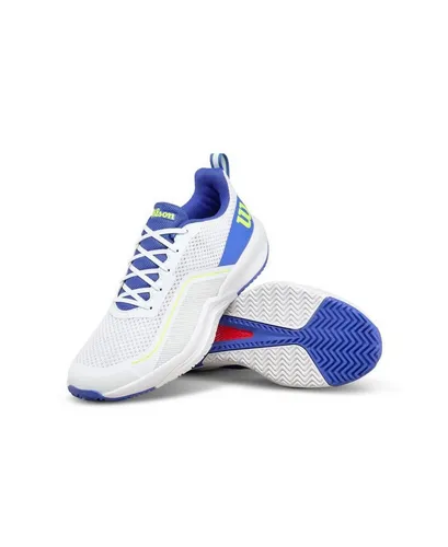 Wilson Tennisschuhe Rush Pro Lite Allcourt 2025 Herren – Größe 44 2/3 (10,5) - Die Rush Pro Lite Tennisschuhe bieten ultimativen Komfort und Stabilität. Mit atmungsaktivem Mesh und breitem Zehenraum sind sie ideal für lange Matches. Die gewölbte Sohle unterstützt einen fließenden Bewegungsablauf.