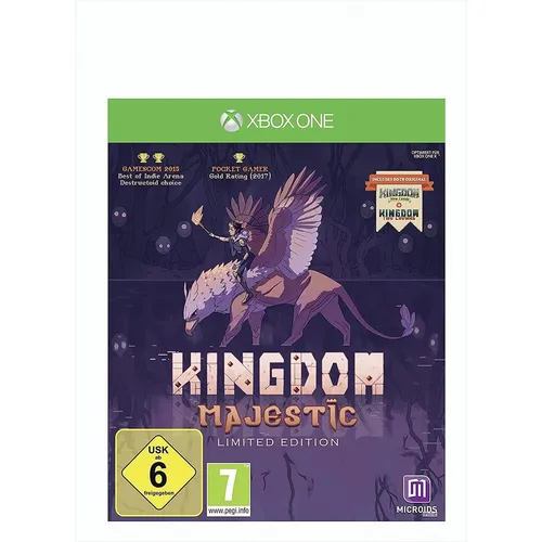 Microids Kingdom Majestic - Limited Edition - Limited Edition für PC mit Vollversion von Kingdom Majestic, inklusive 3D-Wackelbild, Wendecover und digitalen Soundtracks - ideal für Fans von Strategiespielen!