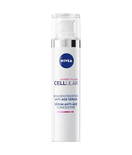 NIVEA Cellular Expert Filler Intensiv Serum 40ml - Tagespflege für alle Hauttypen, spendet intensive Feuchtigkeit und strafft die Haut für ein jugendliches Aussehen.