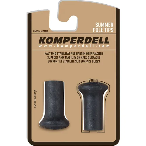 Komperdell Spitzenschoner 8mm black (925) in schwarz von Komperdell