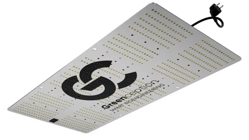 Greenception GCx9 PWR Pflanzenlampe dimmbar - Wachstumslampe mit stufenloser 2-Kanal-Dimmung, ideal für Wuchs & Blüte, Lebensdauer von 50.000 Std. und 360 Watt Leistung für optimale Pflanzenpflege.