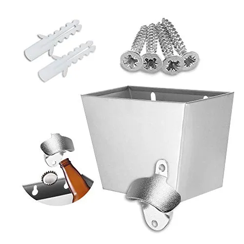 Flaschenöffner Silber von NETUME