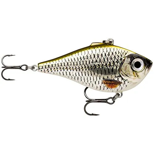 Rapala Unisex-Adult Rippin' Rap Angelköder-Slender Body & Lipless Crank Angelzubehör-Süßwasser Spinnköder-Variable Lauftiefe-Fischköder 5cm, 9g-Hergestellt in Estland-Live Roach, Standard