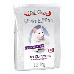 Classic Katzenstreu mit Babypuderduft | 12kg Klumpstreu