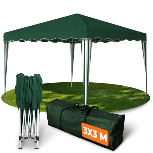 Kronenburg Faltpavillon 3 x 3 m in grün von Kronenburg