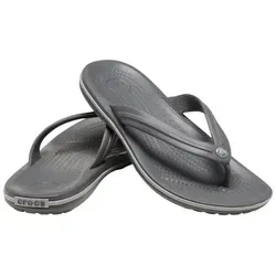 Crocs Crocband Zehensandalen in slategrau in grau von Crocs