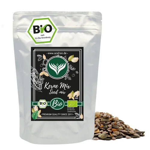 Bio Kerne Mix, Salatkernemischung 1000g / 1Kg von Azafran