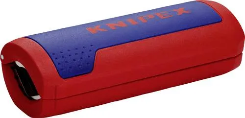Knipex Wellrohrschneider TwistCut 90 22 01 SB - für Wellrohre von 13-32 mm, ideal für Elektro- und Sanitärinstallation