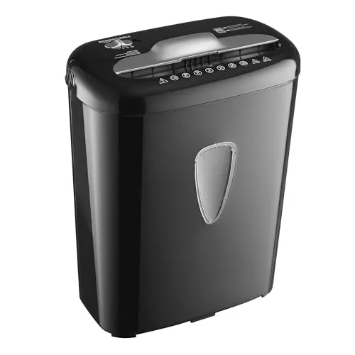 Amazon Basics Mikroschnitt Hochsicherheits-Aktenvernichter
