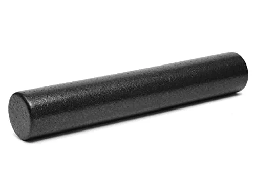 Faszienrolle Premium Plus - Black - 90cm - Faszienrollen für effektives Faszientraining, hohe Material-Qualität und ideal für die tägliche Pilates-Praxis.