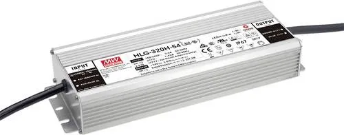 MW Mean Well HLG-320H-24AB LED-Treiber - LED-Trafo mit Konstantspannung 320.16W, dimmbar und 3 in 1 Dimmer Funktion für flexible Lichtsteuerung in anspruchsvollen Anwendungen.