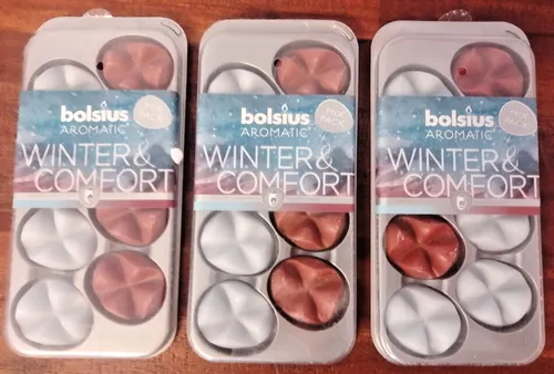 Stück Bolsius Wax Melts  3 x 8er Pack Winter & Comfort 24