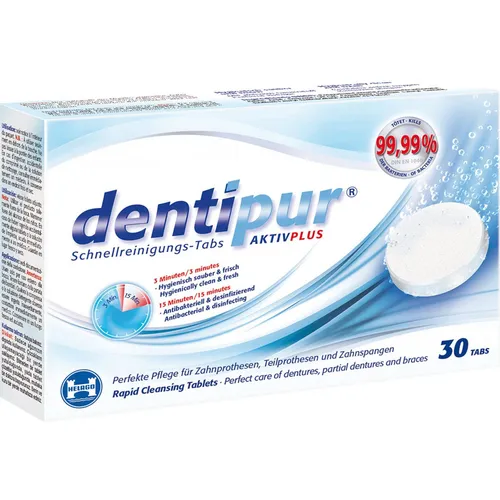dentipur Schnellreinigungstabletten 30 Stk.