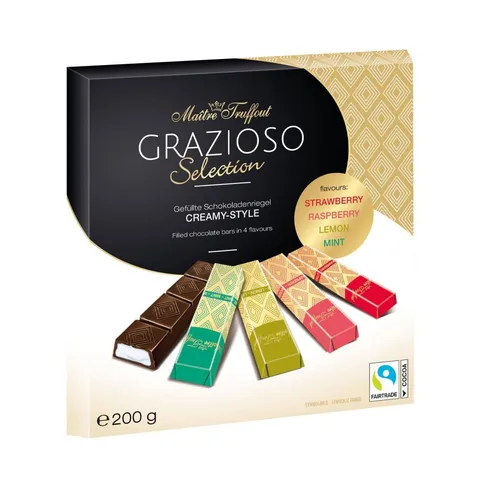 MaitreTruffout Grazioso Selection Creamy Style Mieszanka Czekolade 9002859110238
