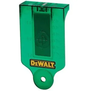 DeWalt Laser-Zieltafel DE0730G-XJ, für grüne Laserstrahlen und -punkte, magnetisch