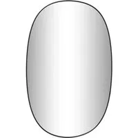 vidaXL Wandspiegel Schwarz 80x50 cm in schwarz von vidaXL