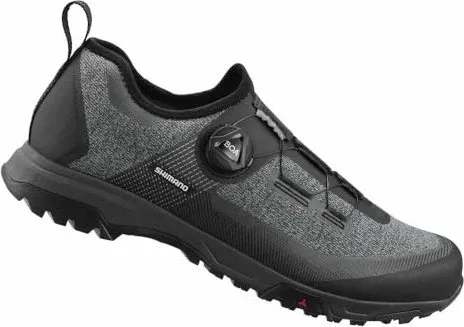 Shimano ET701 black (L01) 41 - Unisex Tourenschuh - Mountainbikeschuhe für Herren, wasserabweisend mit BOA L6E Drehverschluss für schnelle Passformanpassung, ideal für Radfahren und E-Bike-Touren bei jedem Wetter.