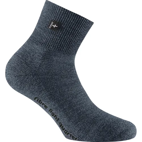 Rohner Fibre Light Quarter Socken (Größe 39 , blau) von Rohner