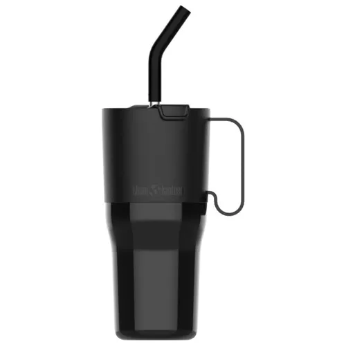 Klean Kanteen Rise Tumbler mit Flip Straw 1064 ml - Hochwertiger Isolierbecher aus Edelstahl in Grau/Schwarz, BPA-frei und ideal für den Alltag. Genießen Sie Ihre Getränke warm oder kalt – perfekt für unterwegs!