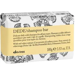 Davines Dede Shampoo Bar 100g - Nachhaltige Shampoo-Seife für frisches, glänzendes Haar, ideal für unterwegs und umweltfreundlich.
