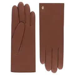 Roeckl Abendhandschuhe Lederhandschuhe für Damen in braun (2-St) - Elegante Lederhandschuhe für Damen, zeitlos im Design und ideal für jeden Anlass – perfekt für Büro, Stadtbummel oder Reisen.