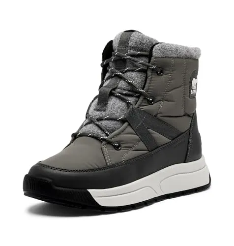 Sorel Whitney III Mid WP quarry grill (052) - Wanderschuhe mit wasserdichter Konstruktion und 200g Isolierung, ideal für kaltes Wetter und optimalen Komfort bei Outdoor-Aktivitäten.