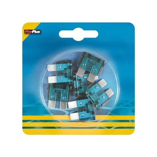Flachsicherungen Standard 15A blau 6 Stück im Blister