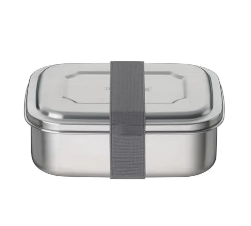 THERMOcafé Lunchbox 0,8 l in Silber und Grau