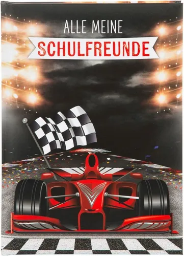 Goldbuch Tagebuch Goldbuch Freundebuch Racing Champion