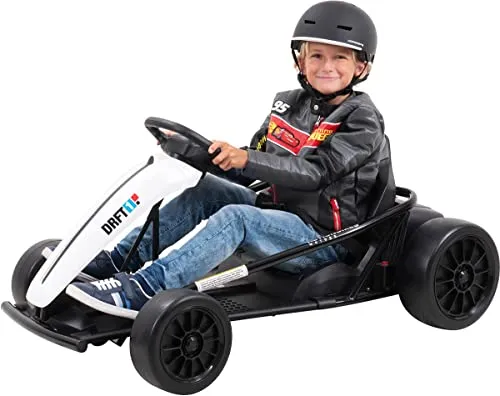 Drift-Kart SX1968: Drift-Scooter Go-Kart mit 700 Watt - Kinder-Elektrofahrzeuge mit EVA-Weichgummireifen und Bremsautomatik für sicheres Driftvergnügen – ideal für spannende Rennen!