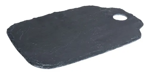 Levandeo® Dekotablett, Servierbrett 35x23cm Tablett Schiefer Serviertablett Rechteckig Deko