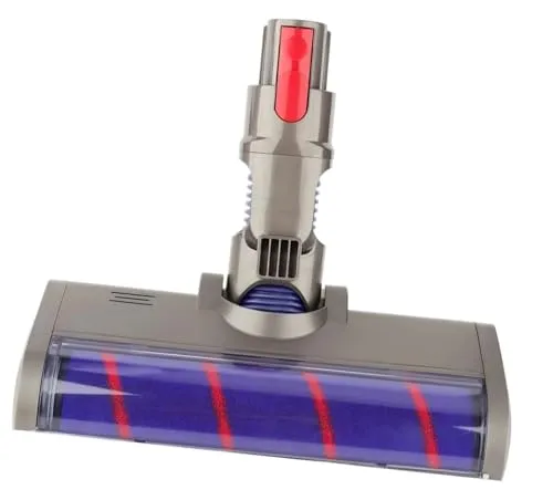 Weiche Rollenbürste for Hartholzböden, Schnellverschluss-Staubsaugerzubehör, kompatibel mit Dyson V15 V11 V10 V8 V7 SV12 SV14
