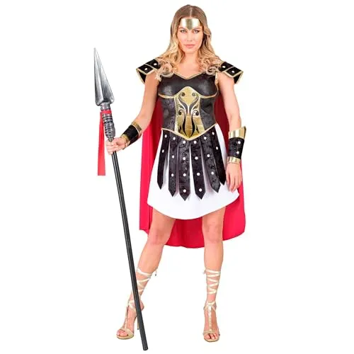 W WIDMANN MILANO Kostüm römische Centurio - Kostüm-Outfits für Erwachsene, beeindruckendes römisches Centurio-Kostüm mit goldenen Elementen für einen kraftvollen Look, ideal für Fasching und Karneval.