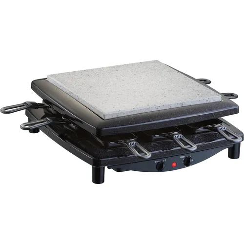 Raclette RC 3 - 1.450 Watt Genuss für 8 Personen - Raclette mit 1.450 Watt für schmackhafte Abende, inklusive 8 Pfännchen für geselliges Beisammensein.