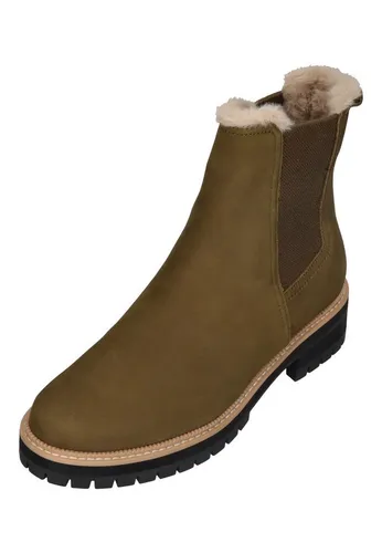 TOMS BENNET FAUX WR Chelseaboots - Wanderschuhe in Military Olive, Größe 39 EU, aus hochwertigem Nubukleder für optimalen Tragekomfort und Stil.