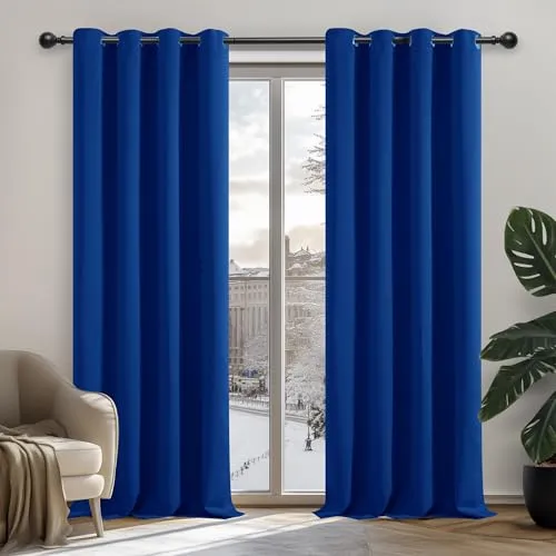 Vorhänge & Gardinen Blau von Deconovo