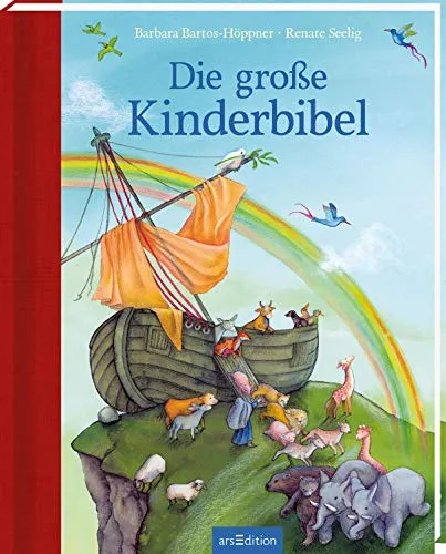 Die große Kinderbibel: Erste Bibel für Kinder ab 4 Jahren - Alben, mit einfachen Texten und großflächigen Bildern, ideal für die frühkindliche Einführung in biblische Geschichten.