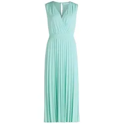 Betty & Co Freizeitkleid Damen blau - Elegantes Design - Freizeitkleider für Damen, ärmelloses Kleid mit Bunddetail und fließendem Plisseefalten-Effekt für einen sommerlich-luftigen Auftritt.