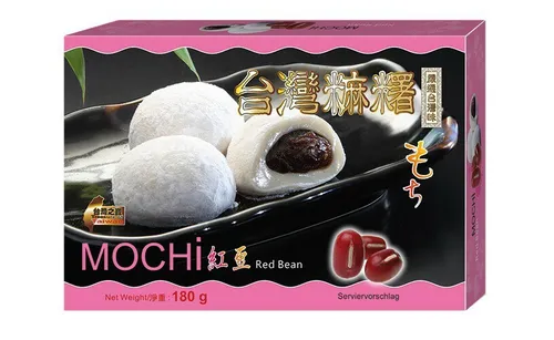 [ 180g ] Mochi rote Bohnen Klebreiskuchen mit Rote-Bohnen-Geschmack