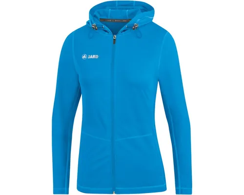Kapuzenjacke Run 2.0 JAKO - Outdoorjacke für aktive Kinder, atmungsaktiv und schweißableitend, mit praktischer Seitentasche und verstellbarer Kapuze für optimalen Tragekomfort beim Sport.
