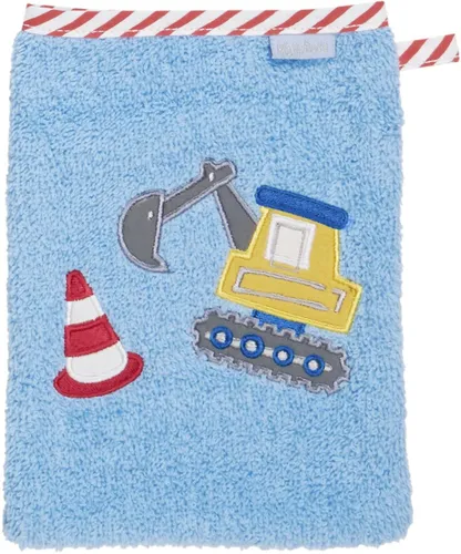 Playshoes Frottee-Waschhandschuh Bagger 340097,