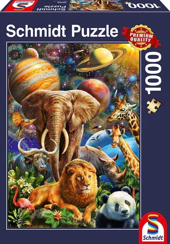 SCHMIDT, 1000-Teile-Puzzle Glanz des Universums, , SCM58988