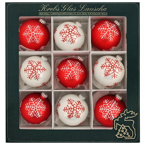 Krebs Glas Lauscha Weihnachtskugeln von Krebs Glas Lauscha