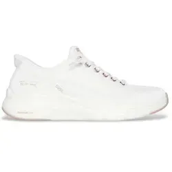 Skechers Damen Contour Foam Sneaker, weiß, 36 EU - Damen-Sneaker mit veganem Material, maschinenwaschbar und luftgekühltem Memory-Schaum für ultimativen Komfort.