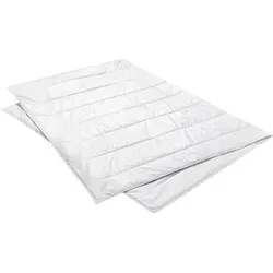 Centa-Star Sommerdecke Sport Line, Weiß, 155x220 cm - Hochwertige Sommerdecke für Hausstauballergiker, atmungsaktiv und leicht für optimalen Schlafkomfort, Made in Germany, Oeko-Tex® Standard 100.