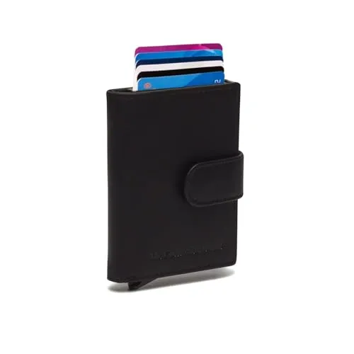 The Chesterfield Brand Leipzig Kreditkartenetui 6cc RFID schwarz - Visitenkartenhüllen für Herren, kompaktes Design mit RFID-Schutz, ideal für die sichere Aufbewahrung Ihrer Karten und einfaches Handling.